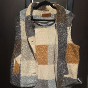 Blank NYC Multicolor Patchwork Vest